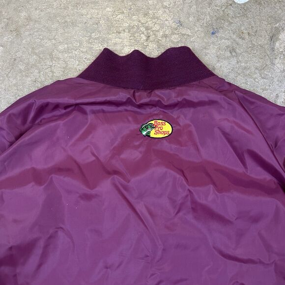 Vintage 80s Bass Pro Shop Satin Jacket - Picture 5 of 5